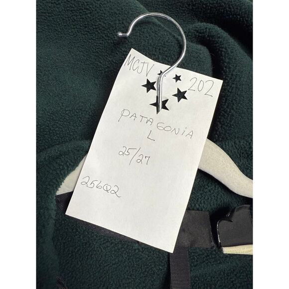 Vintage 90s Patagonia Synchilla Pile Fleece Jacket Men's Large Made in USA Green - Picture 3 of 8